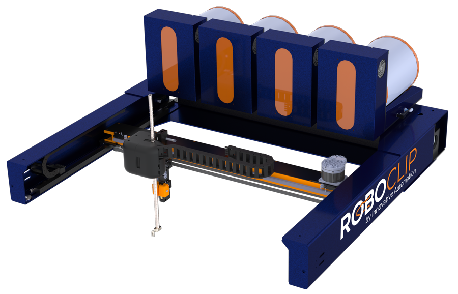 Automated clip install machine